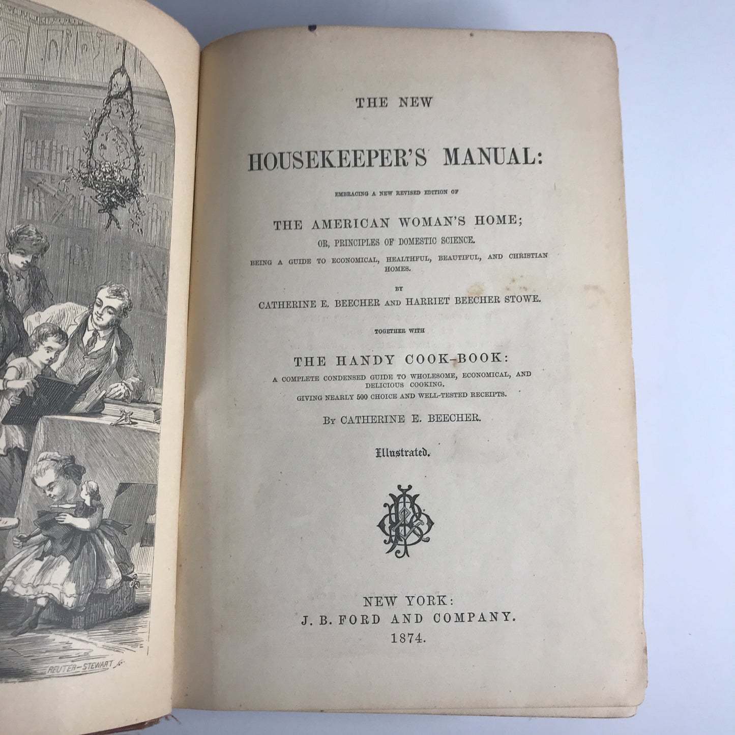 The Housekeeper's Manual - Catherine E. Beecher-Stowe - 1874