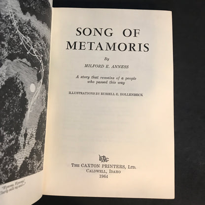 Song of Metamoris - Milford E. Anness - Signed - 1964