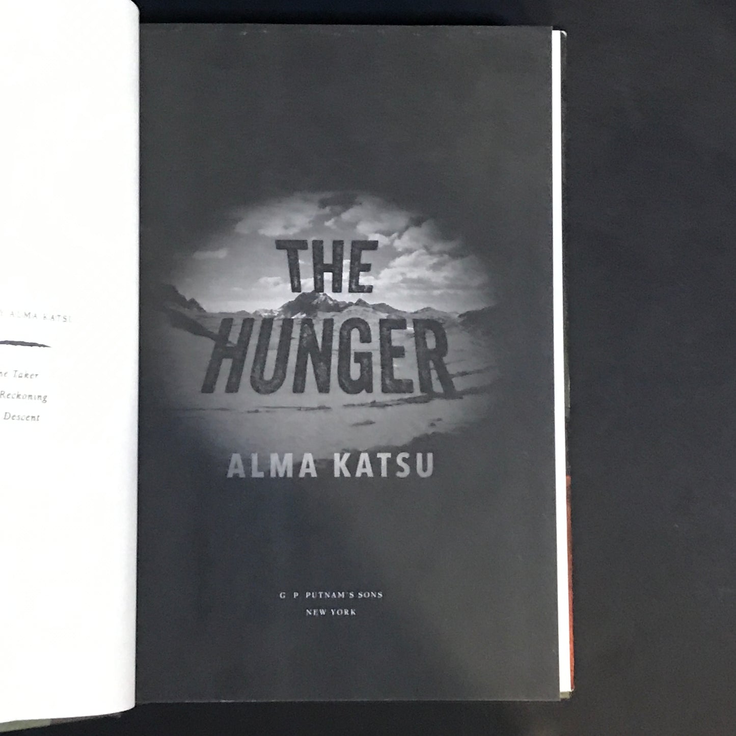 The Hunger - Alma Katsu - Signed - 1st Edition - 2018