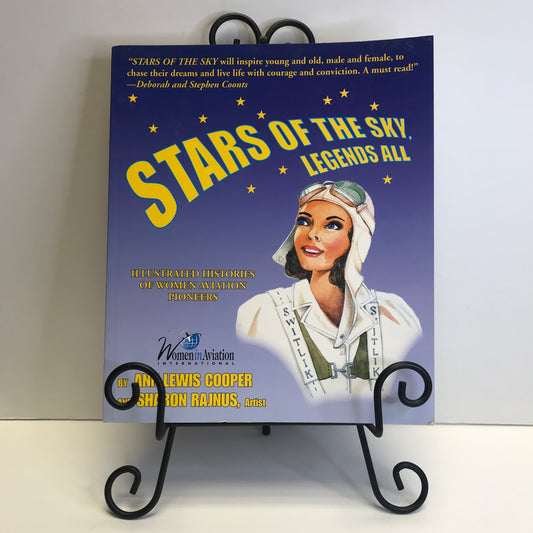 Stars of the Sky, Legends All - Ann Lewis Cooper and Sharon Rajnus- Double Signed - 2008