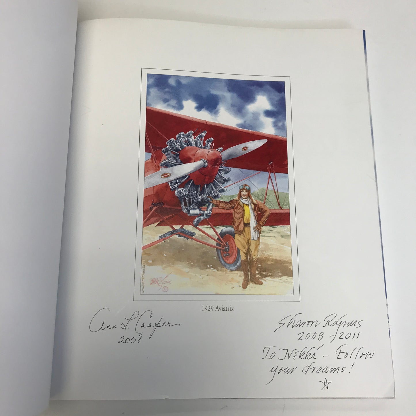 Stars of the Sky, Legends All - Ann Lewis Cooper and Sharon Rajnus- Double Signed - 2008