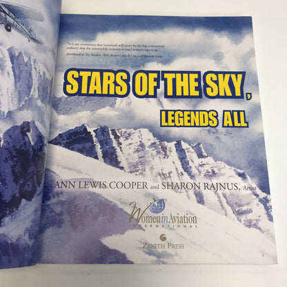 Stars of the Sky, Legends All - Ann Lewis Cooper and Sharon Rajnus- Double Signed - 2008