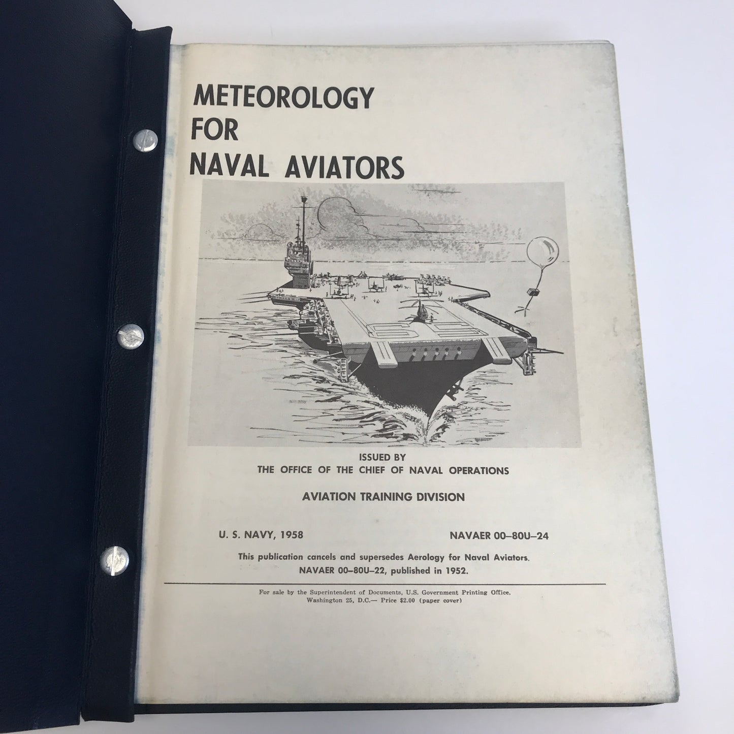 Meteorology for Naval Aviators - 1952