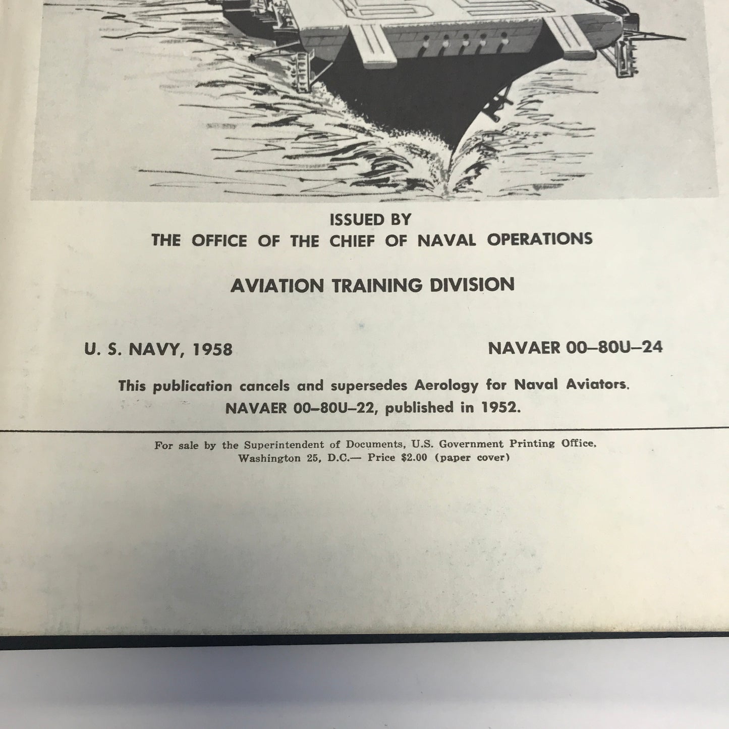 Meteorology for Naval Aviators - 1952