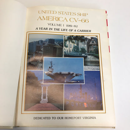 United States Ship America CV-66 - U.S. Military - 1981-82