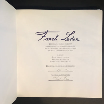 The Collected Works of Fanch Ledan - Peter Alson - #39/75 - Signed - 1990