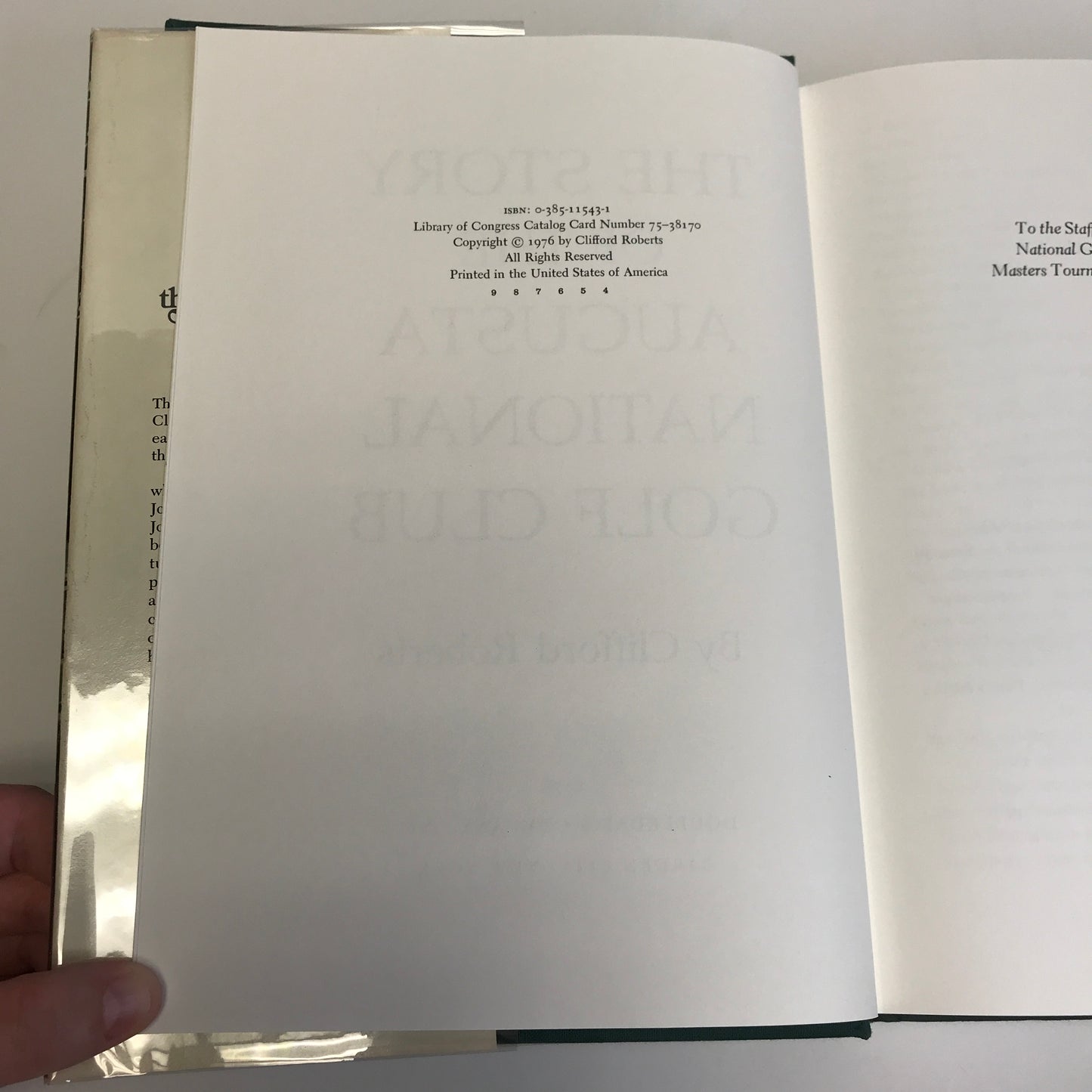 The Story of the Augusta National Golf Club - 1976