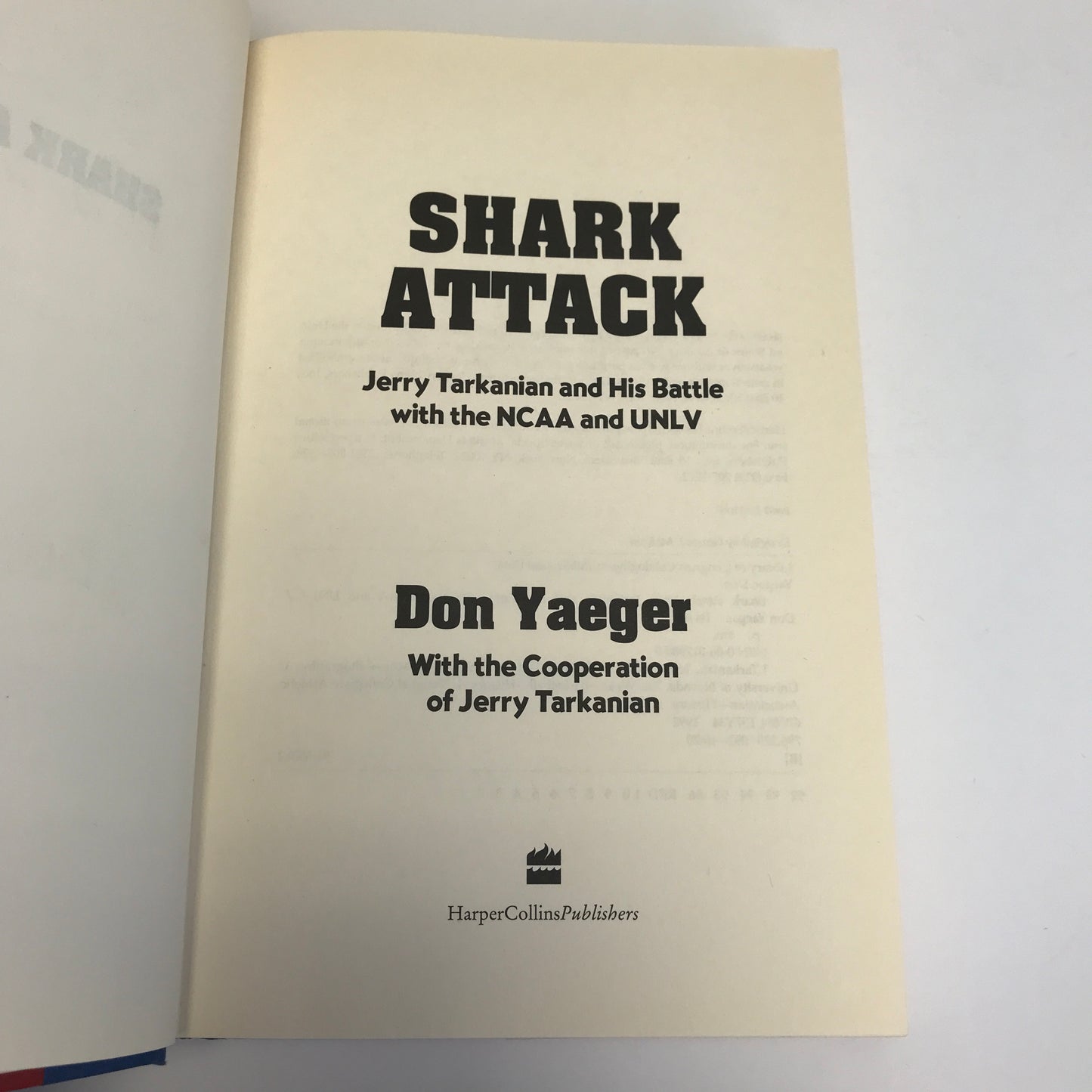 Shark Attack - Don Yaeger - 1992