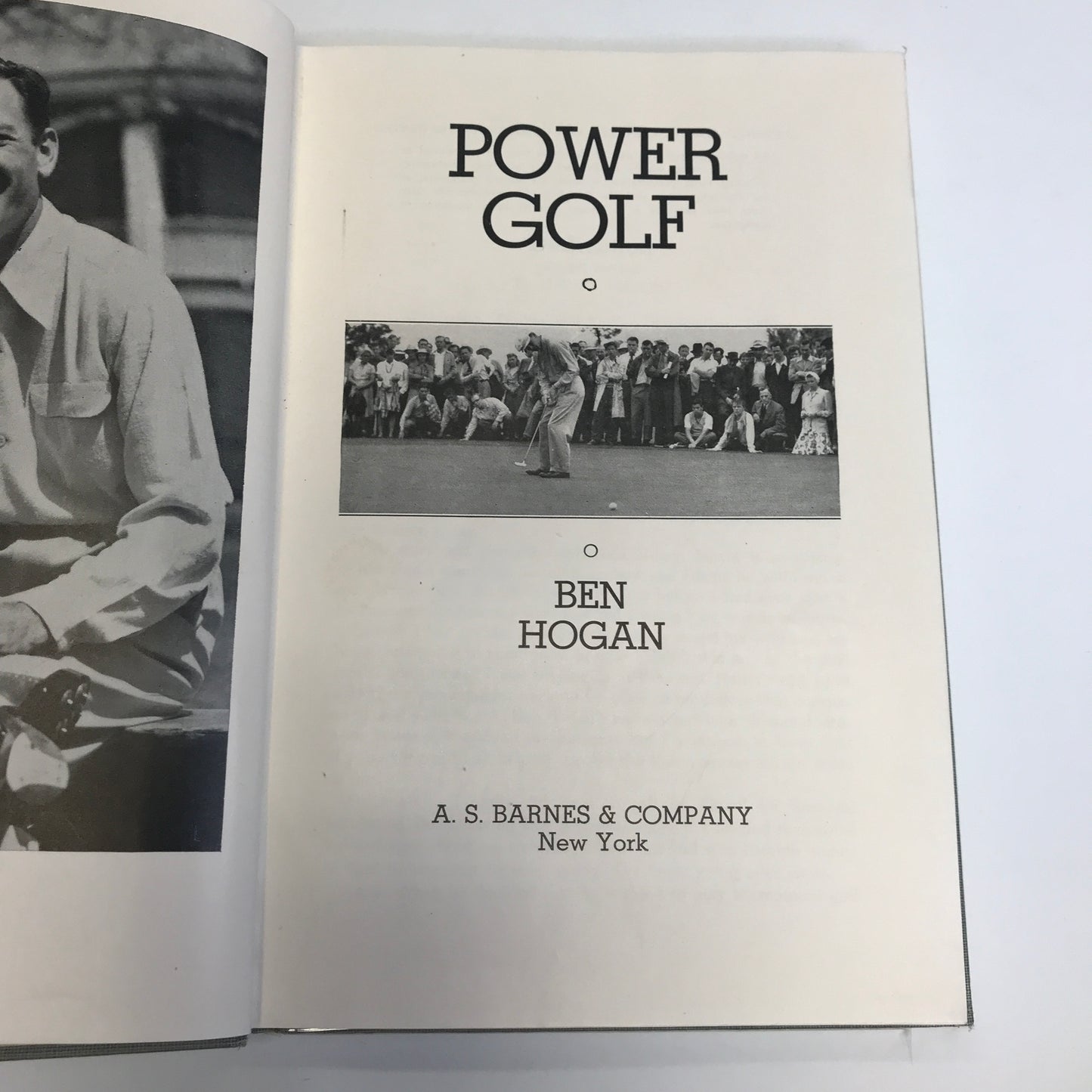 Power Golf - Ben Hogan - 2nd Printing - 1948