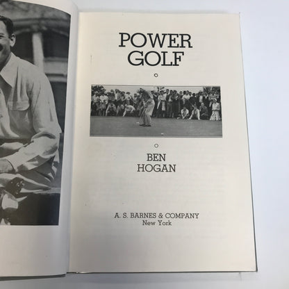 Power Golf - Ben Hogan - 2nd Printing - 1948