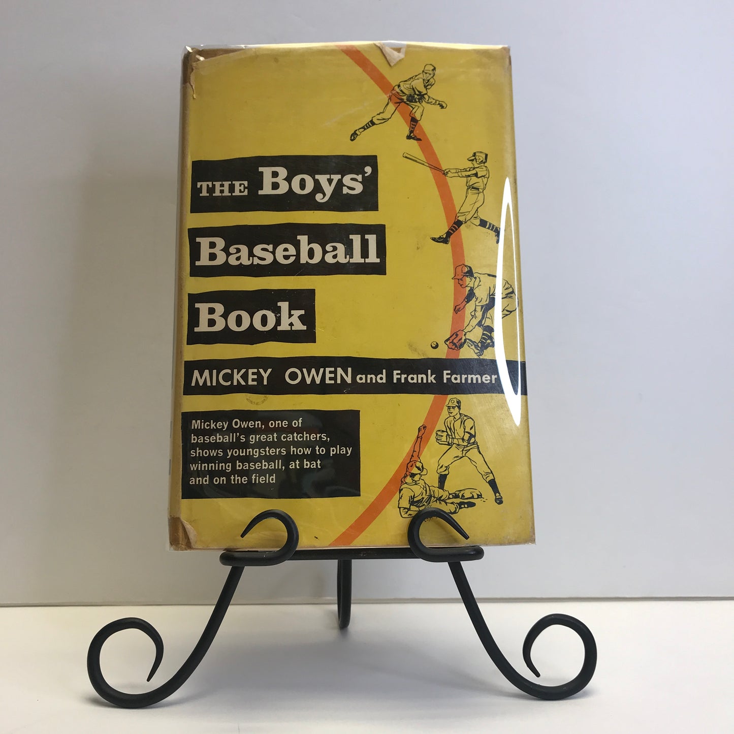 The Boys' Baseball Book - Mickey Owen and Frank Farmer - 2nd Print - 1963