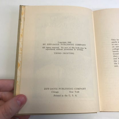 How to Pitch Baseball - Lew Fonseca - 3rd Printing - 1942