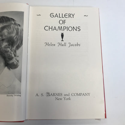 Gallery of Champions - Helen Hull Jacobs - 1949