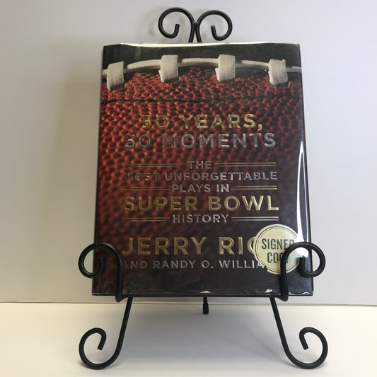 50 Years, 50 Moments - Jerry Rice - Signed - 2015