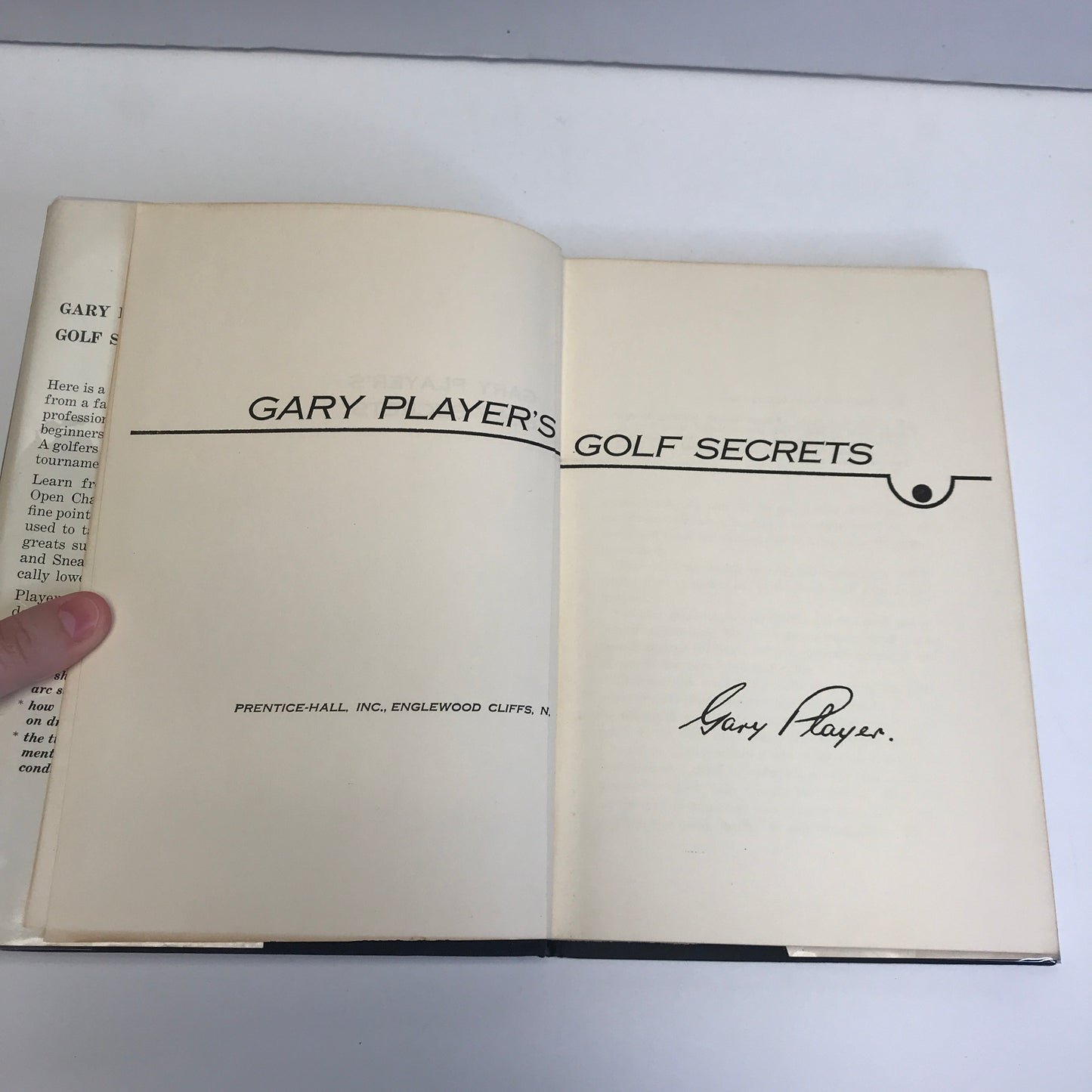 Gary Player's Golf Secrets - Gary Player - 1st Edition - 1962