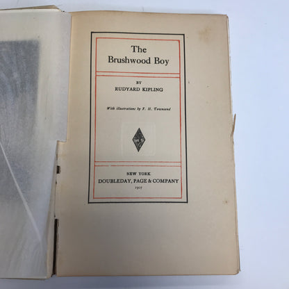 The Brushwood Boy - Rudyard Kipling - Illustrated by F. H. Townsend - 1907