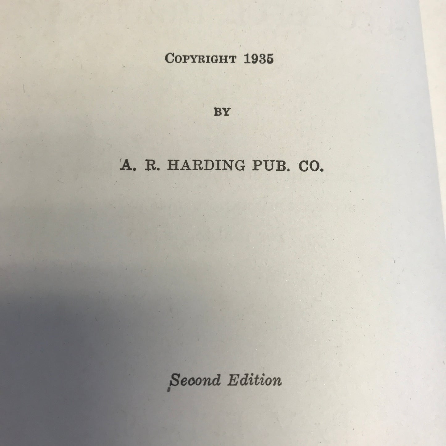 Trail of Successful Trapping - V. E. Lynch - Snare Diagram Laid in Front - 1935