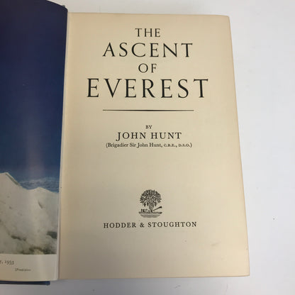 The Ascent of Everest - John Hunt - 1953