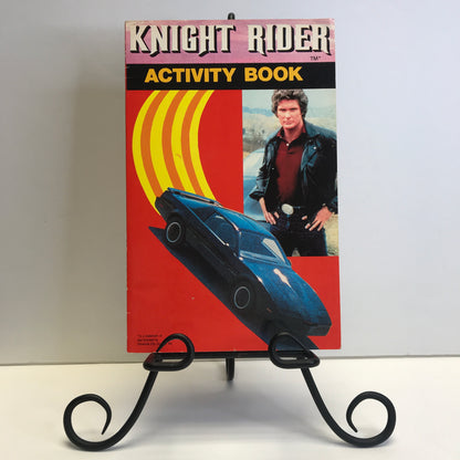 Knight Rider Activity Book - 1983