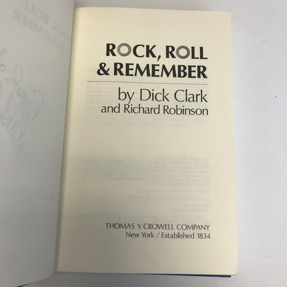 Rock, Roll, and Remember - Dick Clark - Signed - 1976