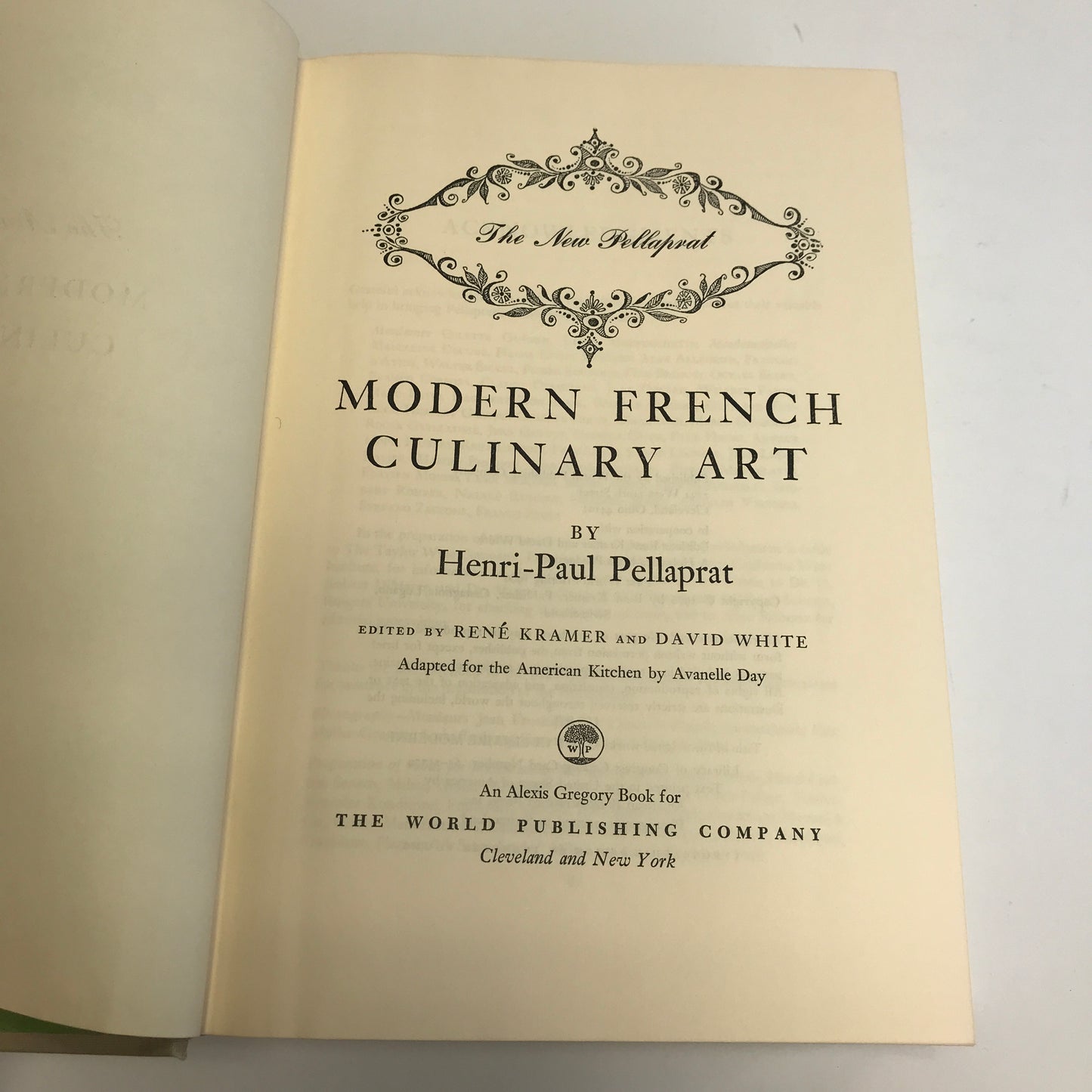 Modern French Culinary Art - Henry-Paul Pellaprat - 1966