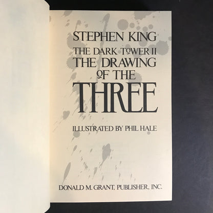 The Drawing of the Three - Stephen King - 1st Edition - 1987