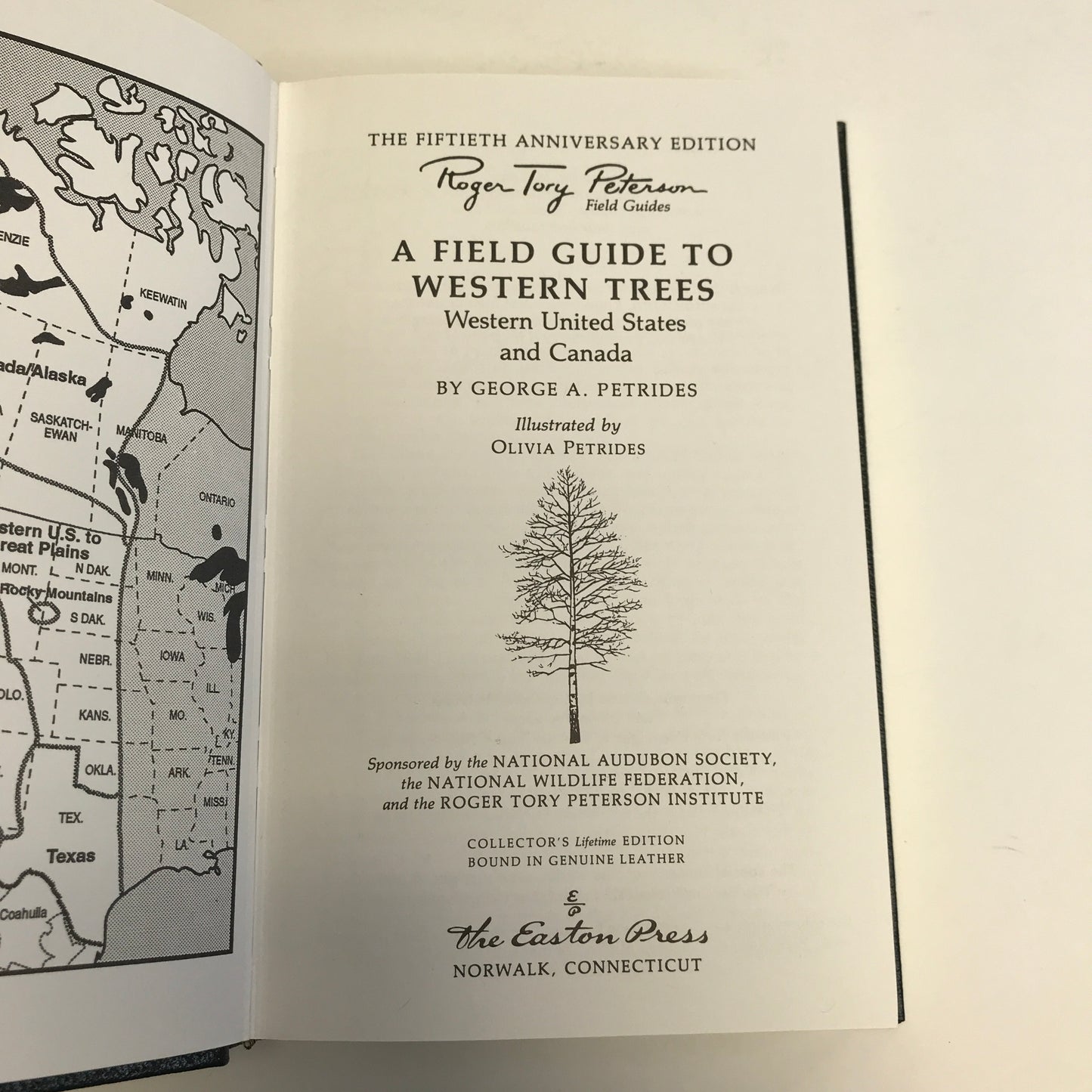 Western Trees - George A. Petrides - Roger Terry Peterson Field Guides - Easton Press - 1992