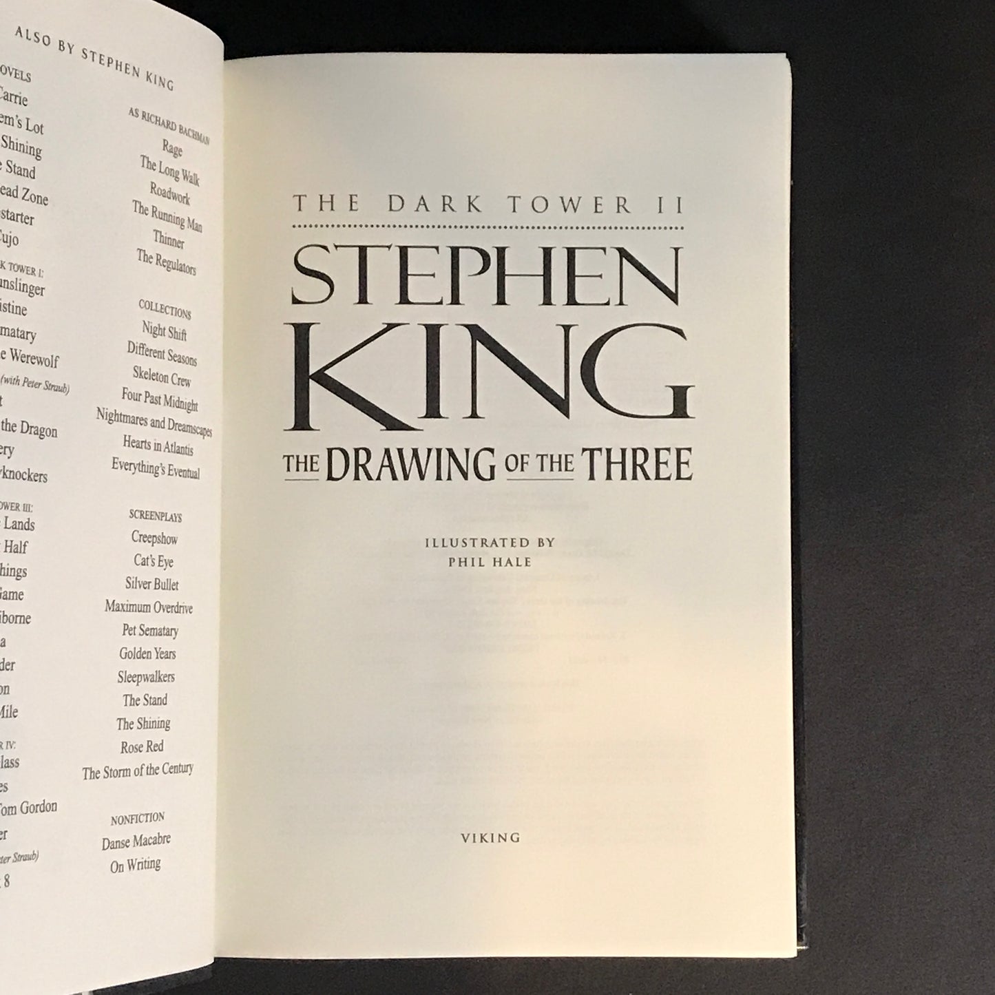 The Drawing of the Three - Stephen King - 1st Thus - 2003