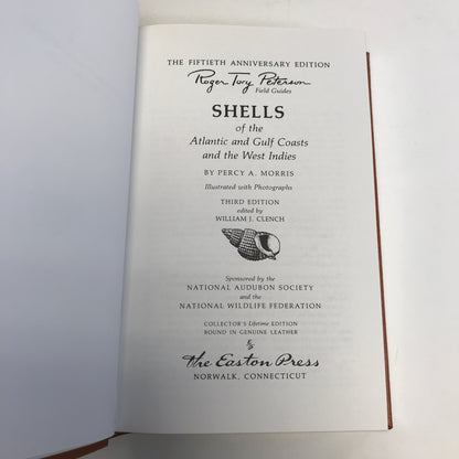 Atlantic Shells - Percy A. Morris - Roger Terry Peterson Field Guides - Easton Press - 1986