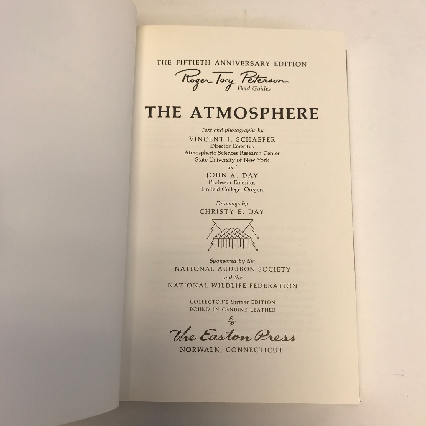 Atmosphere - Vincent J. Schaefer and John A. Day - Roger Terry Peterson Field Guides - Easton Press - 1985