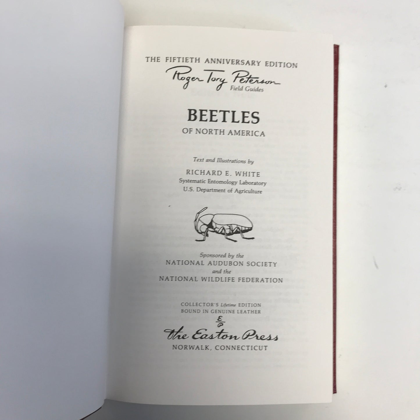 Beetles - Richard E. White - Roger Terry Peterson Field Guides - Easton Press - 1985