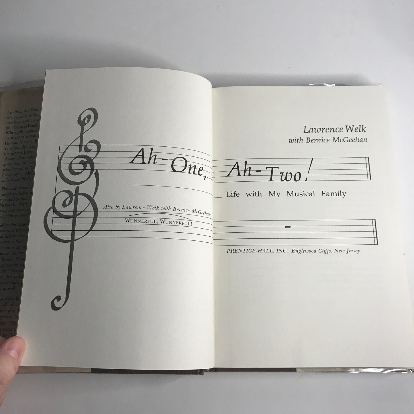 Ah-One, Ah-Two - Lawrence Welk - Signed - 1974