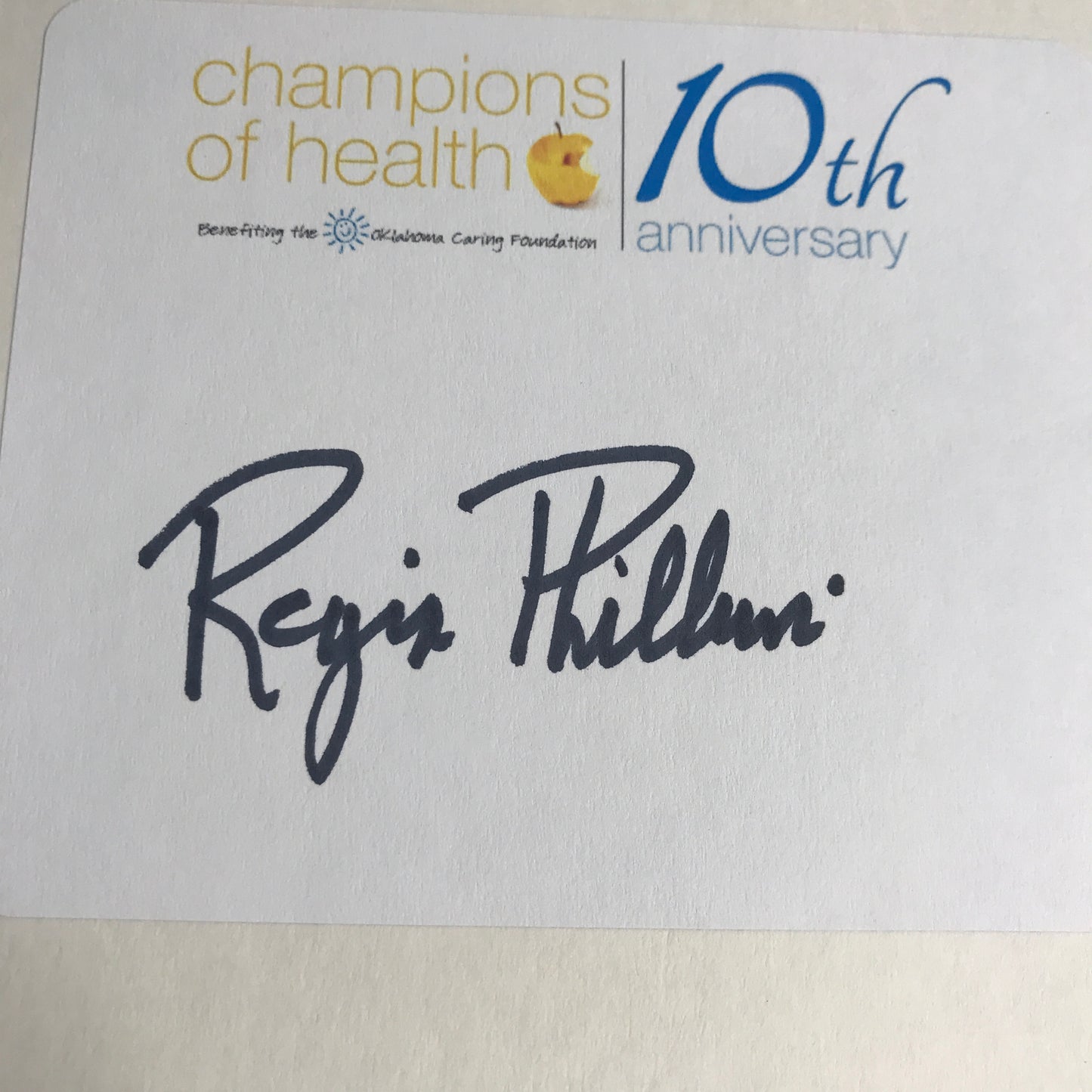 How I Got This Way - Regis Philbin - Signed - 2011