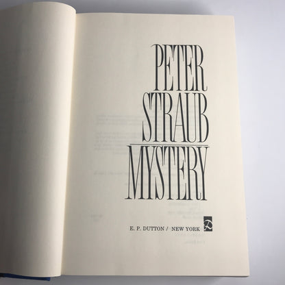 Mystery - Peter Straub - 1st Ed - 1990