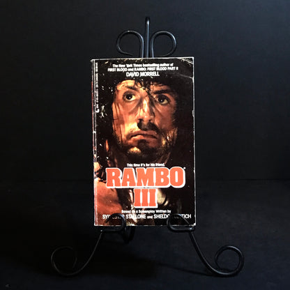 Rambo III - David Morrell - First Edition - 1988