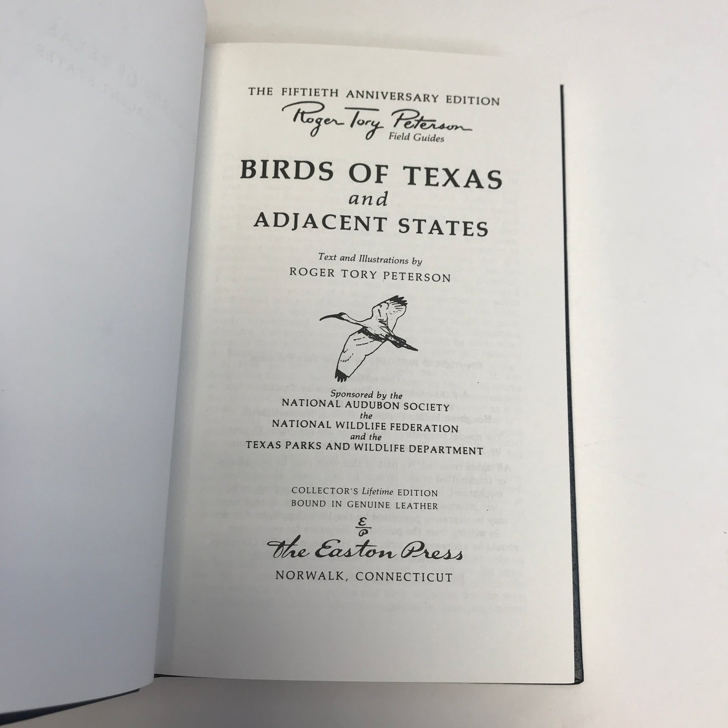 Birds of Texas - Roger Tory Peterson - Roger Tory Peterson Field Guides - Easton Press - 1985