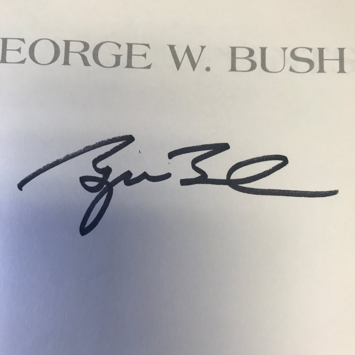 George W. Bush: Decision Points - George W. Bush - Signed - 2010