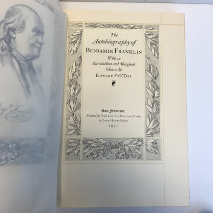 The Autobiography of Benjamin Franklin - Benjamin Franklin - 1931