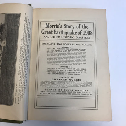 Morris' Story of the Great Earthquake of 1908 - Charles Morris - 1909