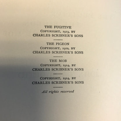 Plays - Third Series - John Galsworthy - 1914