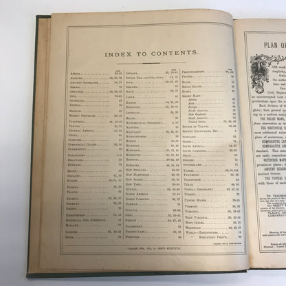 Comprehensive Geography - Monteith - Iowa and Missouri Edition - 1889