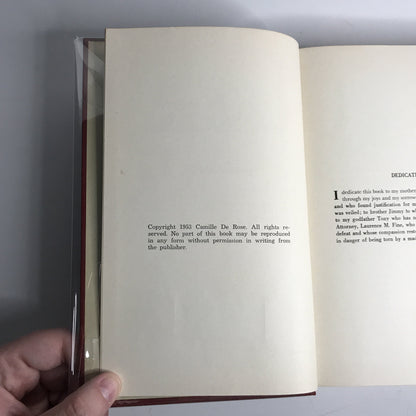 The Camille de Rose Story - Camille de Rose - Rare - Ciero, Illinois - 1953
