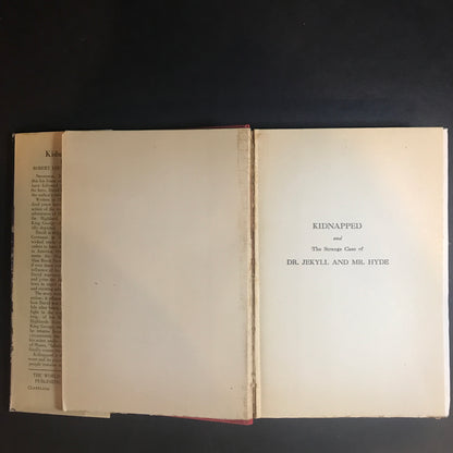 Kidnapped & The Strange Case of Dr. Jekyll and Mr. Hyde - Robert Louis Stevenson - 1937