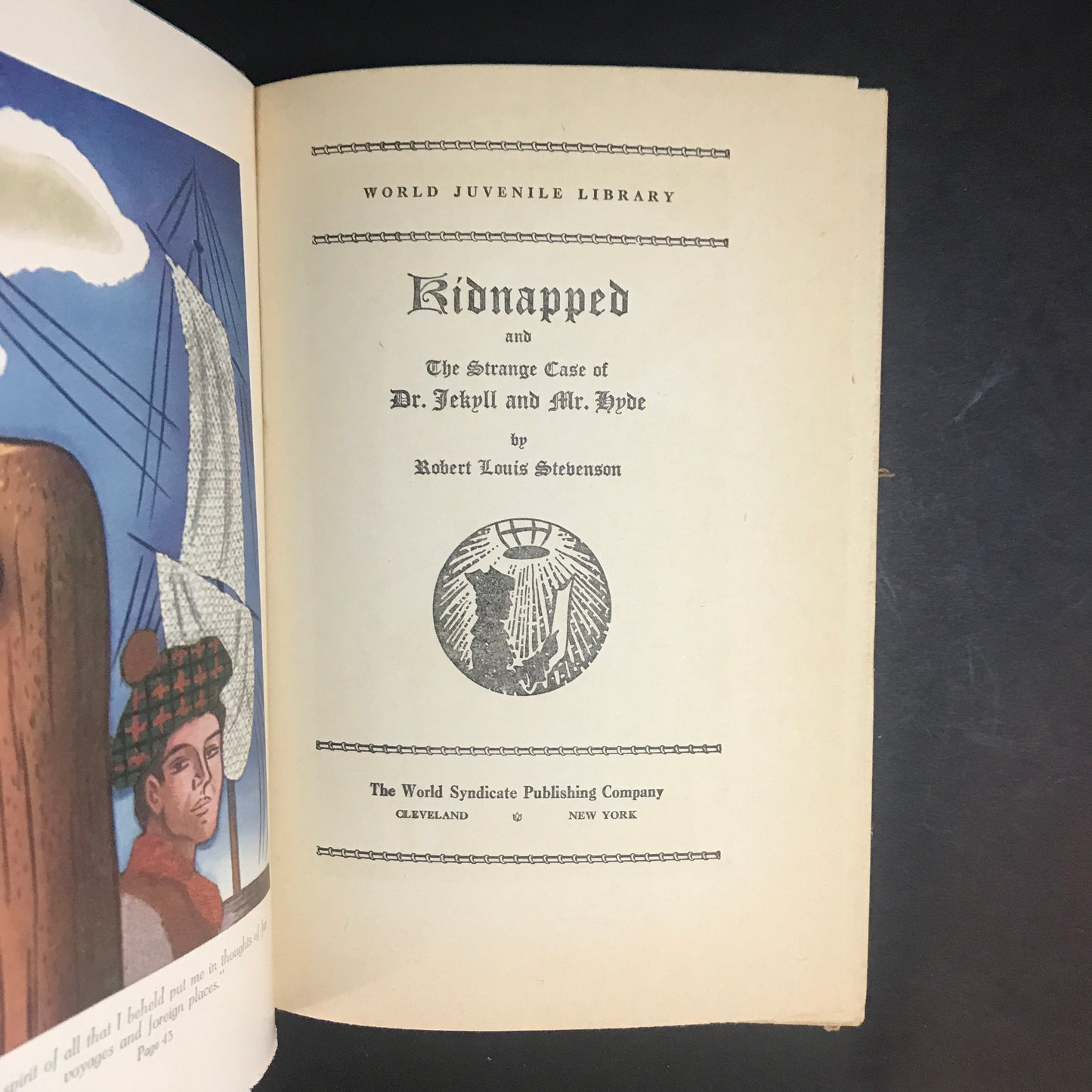 Kidnapped & The Strange Case of Dr. Jekyll and Mr. Hyde - Robert Louis Stevenson - 1937