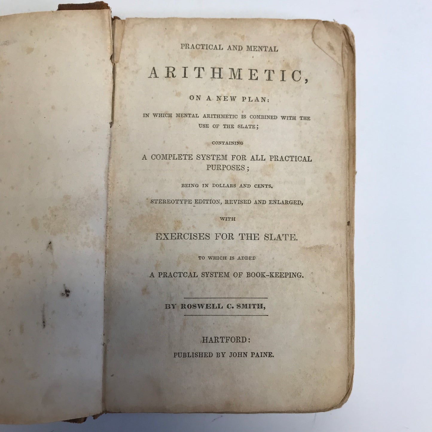 Practical and Mental Arithmetic - Roswell C. Smith - 1835