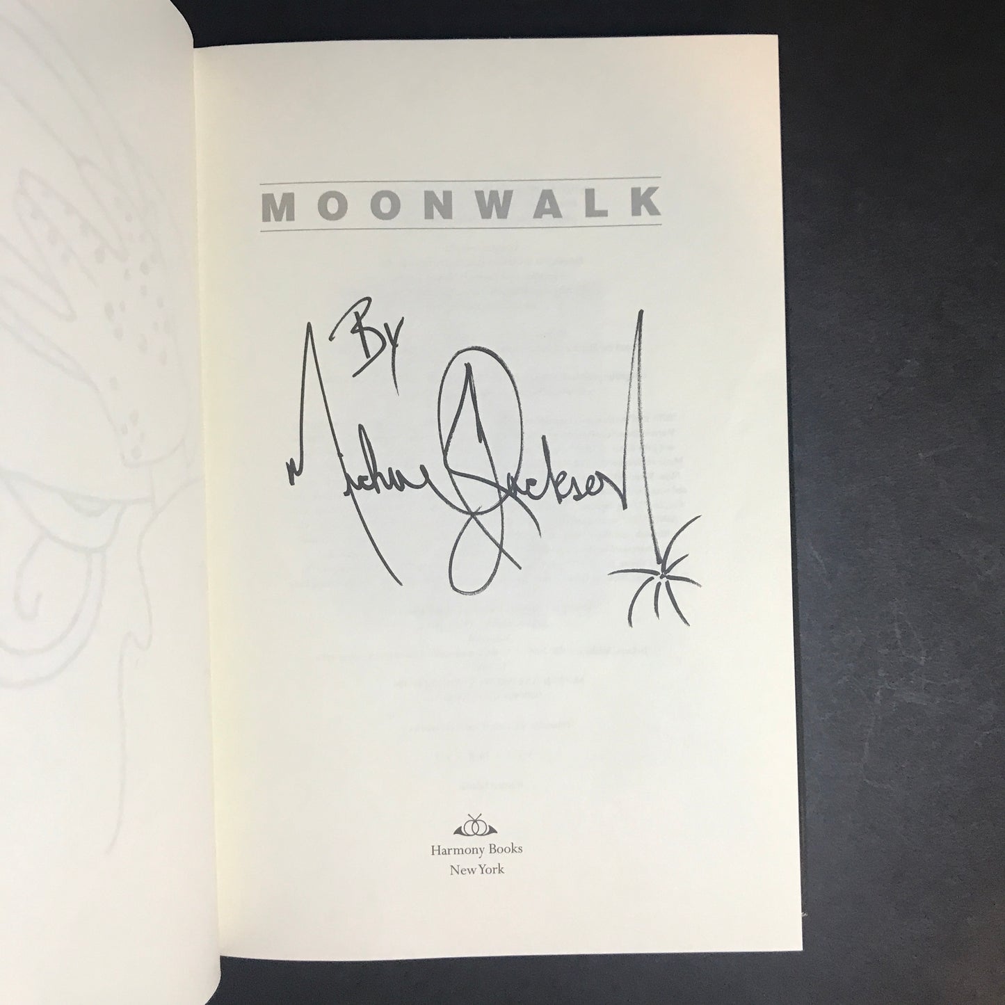 Moon Walk - Michael Jackson - First Edition - 1988