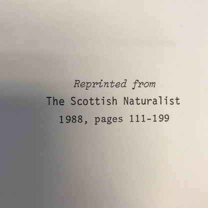 Loch Ness Habitats Observed by Sonar and Underwater Television - Adrien J. Shine - Reprint - 1988