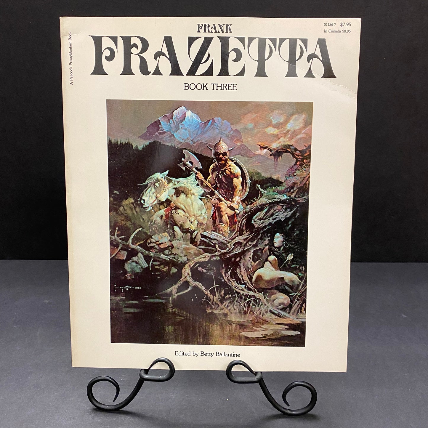 The Fantastic Art of Frank Frazetta - Frank Frazetta - 3 Books - 1977-78