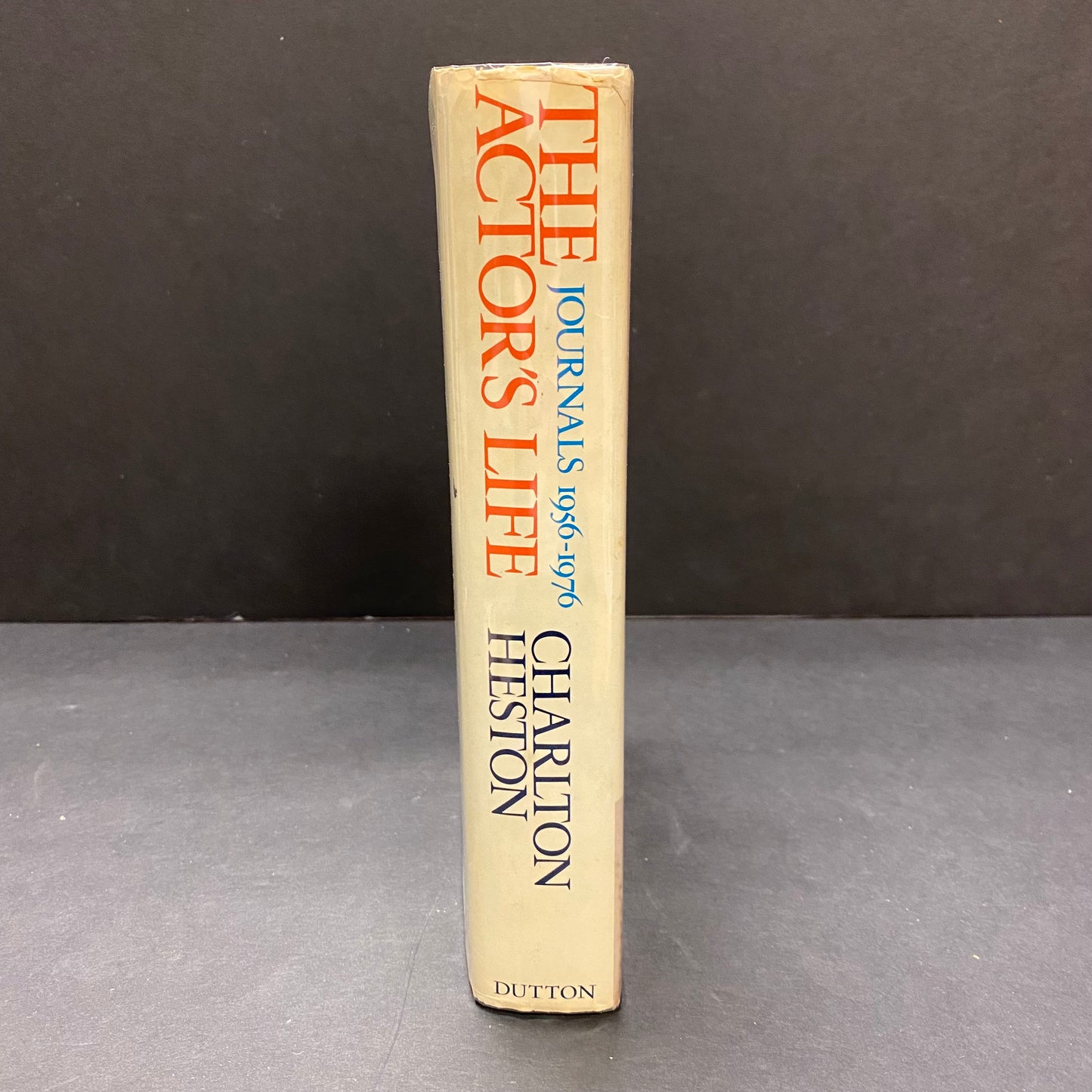 The Actor's Life - Charlton Heston - Signed - 1st Edition - 1978