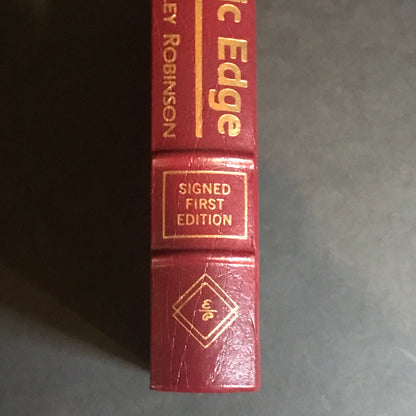 Pacific Edge - Kim Stanley Robinson - Signed - 1st Edition - Easton Press - 1990